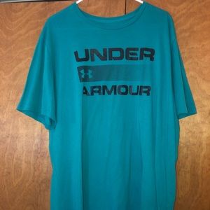 Teal Under Amour Tee